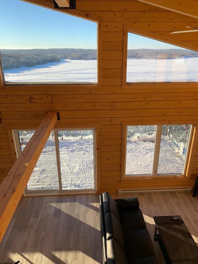 Chalets Domaine Otis Saint-Felix-d'Otis ภายนอก รูปภาพ