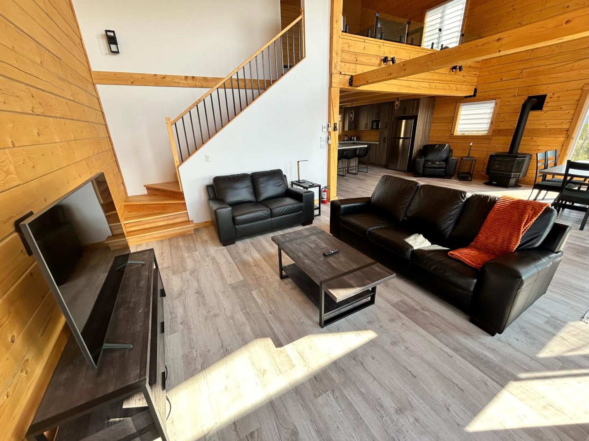 Chalets Domaine Otis Saint-Felix-d'Otis ภายนอก รูปภาพ