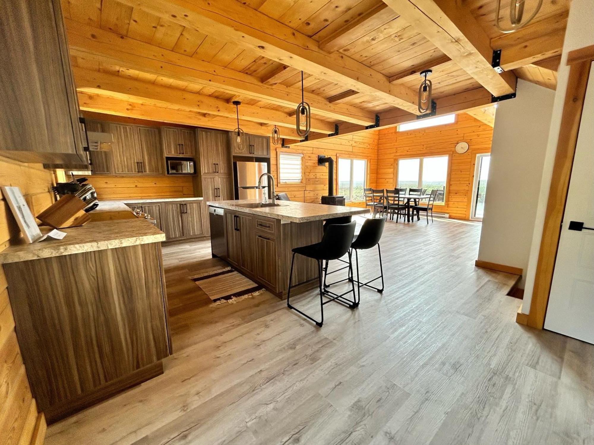 Chalets Domaine Otis Saint-Felix-d'Otis ภายนอก รูปภาพ